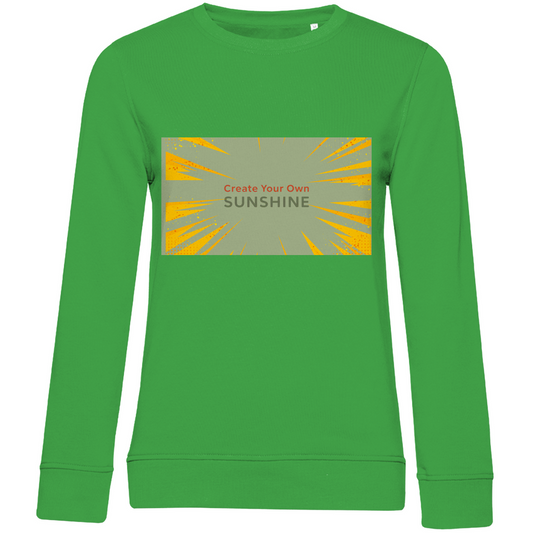 Damen Premium Bio Sweatshirt Sunshine