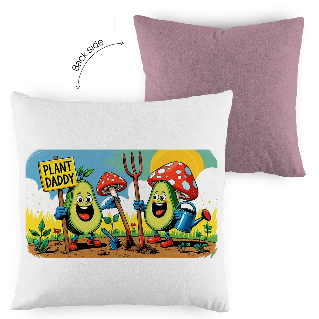 Kopfkissen zweifarbig Gartenpappa
